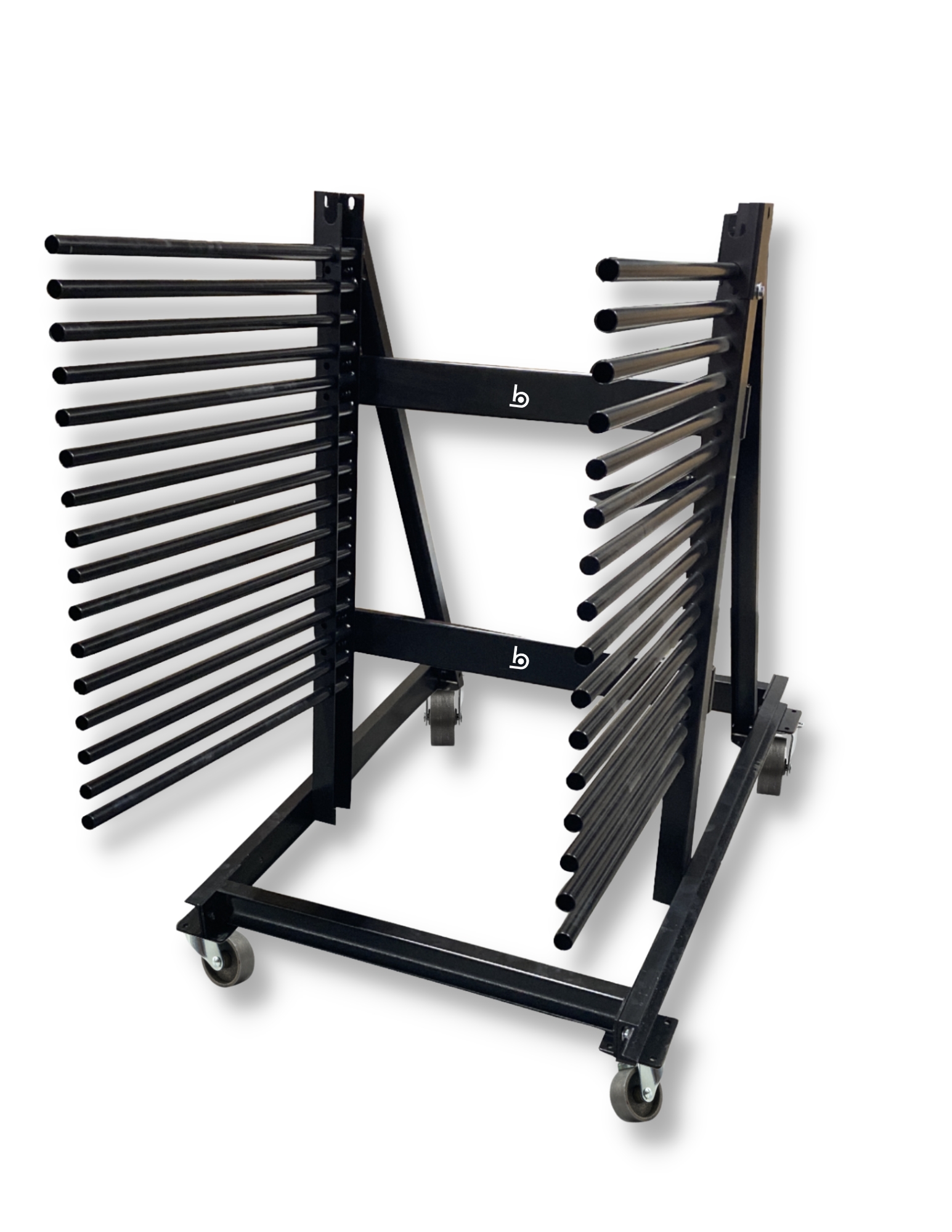 15-LITE FREESTANDING BOLT-TOGETHER SHOP RACK WITH CASTERS